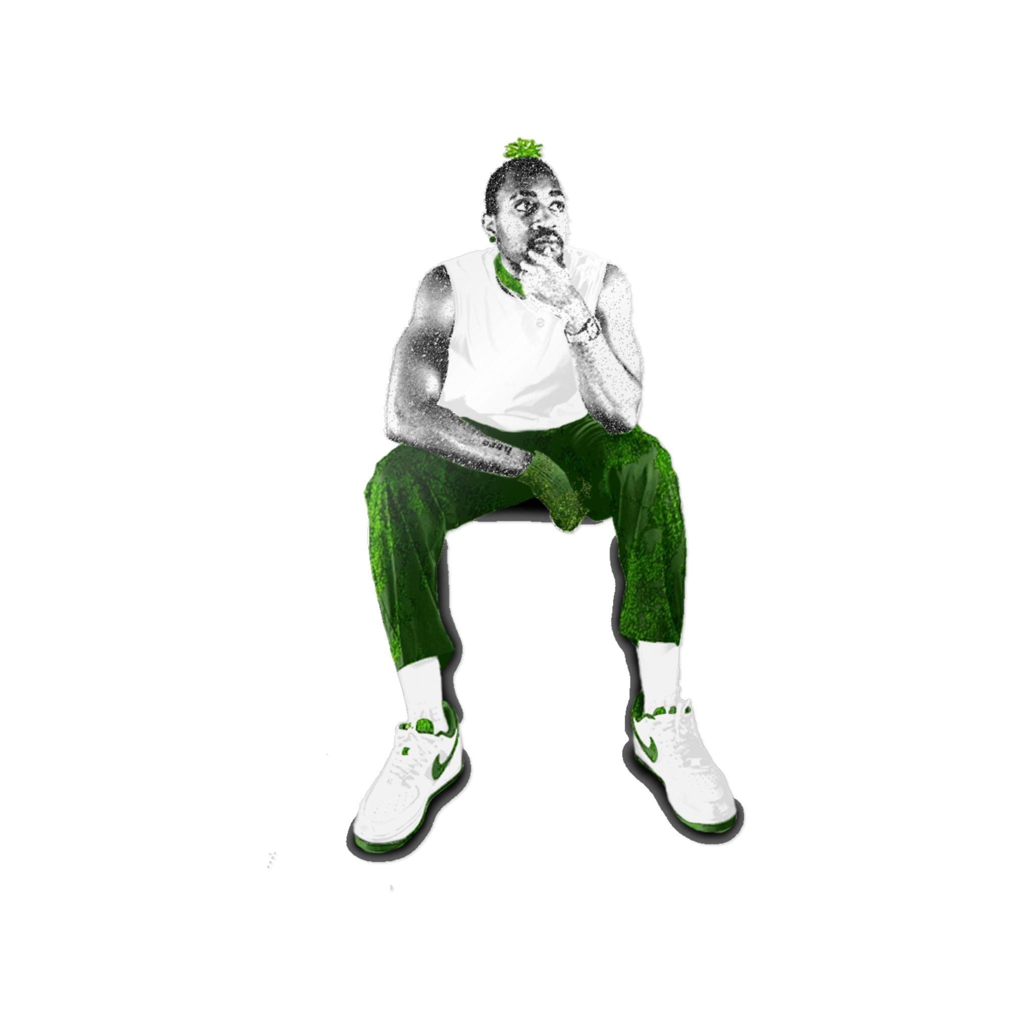 MossMen Sticker - 3: Mr. Green Hands