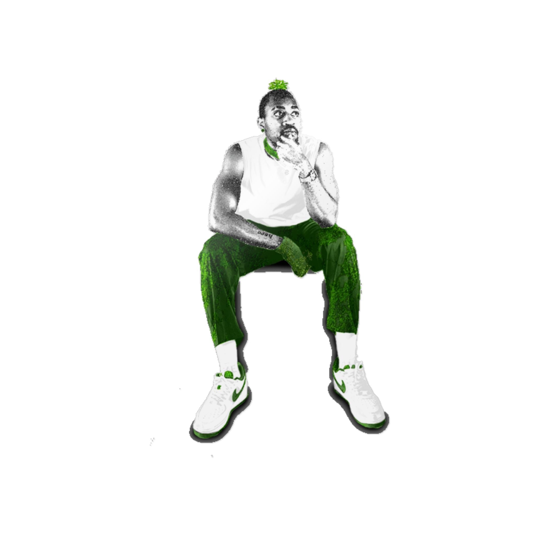 MossMen Sticker - 3: Mr. Green Hands